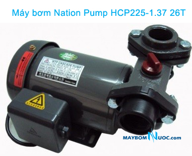 Máy bơm Nation Pump HCP225-1.37 265T (có rờ le nhiệt)