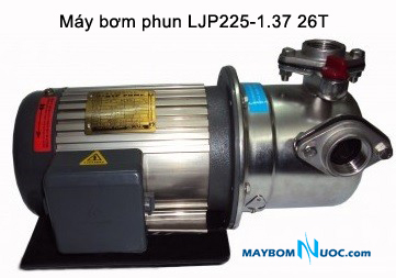 Máy bơm phun vỏ nhôm đầu INOX LJP225-1.37 265T