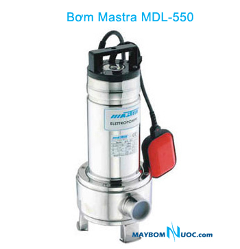 Máy bơm chìm hút nước thải Mastra MDL-550
