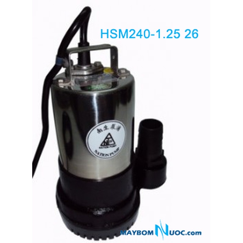 Máy bơm chìm hút nước thải HSM240-1.25 265 1 Máy bơm chìm hút nước thải HSM240-1.25 265