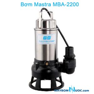 Máy bơm chìm hút nước thải Mastra MAF-322 (mã cũ MBA-2200)