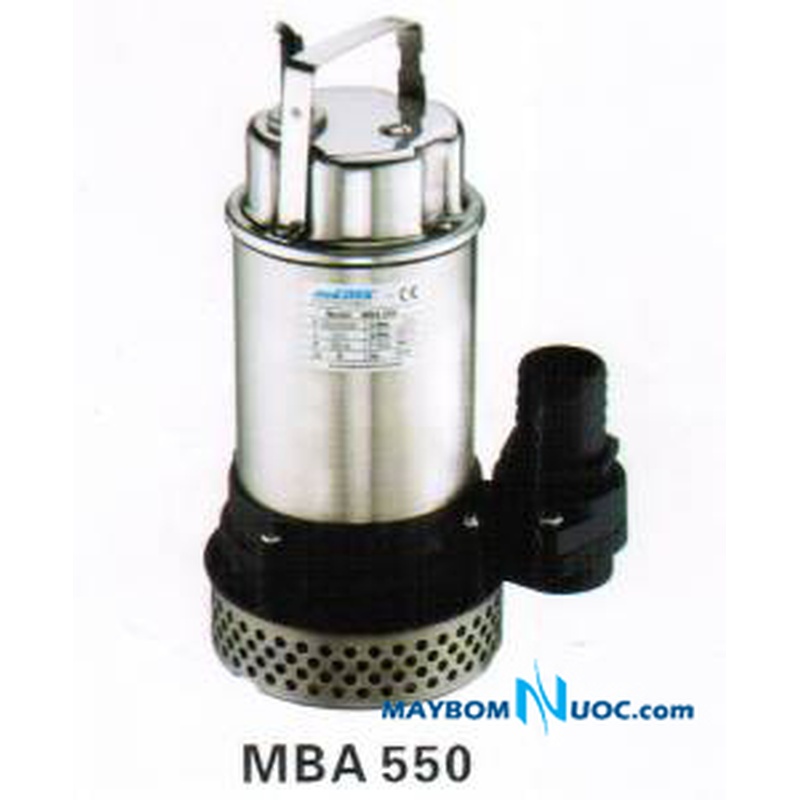 Máy bơm chìm hút nước thải Mastra MFC 0.55 (mode; cũ MBA-550) 2 Máy bơm chìm hút nước thải Mastra MFC 0.55 (mode; cũ MBA-550)