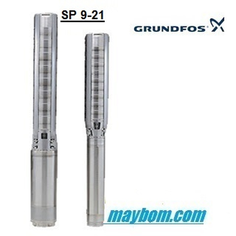 Máy bơm hỏa tiễn GRUNDFOS SP 9-21 380V 1 Máy bơm hỏa tiễn GRUNDFOS SP 9-21 380V