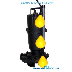 Máy bơm nước thải EBARA 65 DVSJ 5.75 1HP có 3 phao