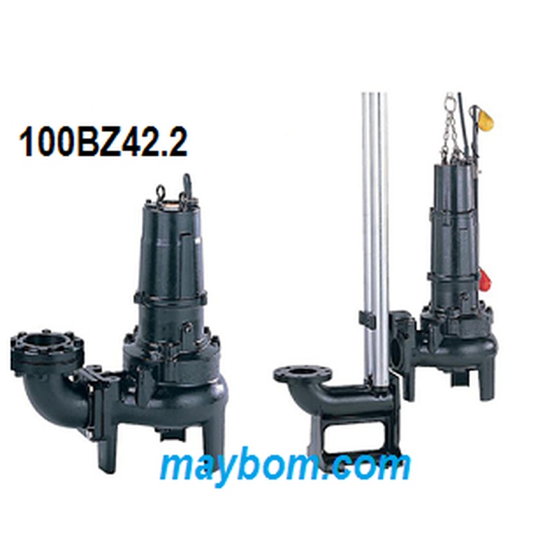 Máy bơm nước thải Tsurumi 100BZ42.2 cánh kín 1 Máy bơm nước thải Tsurumi 100BZ42.2 cánh kín