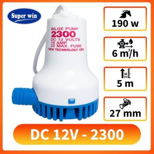 Máy bơm chìm SuperWin DC 12v-2300