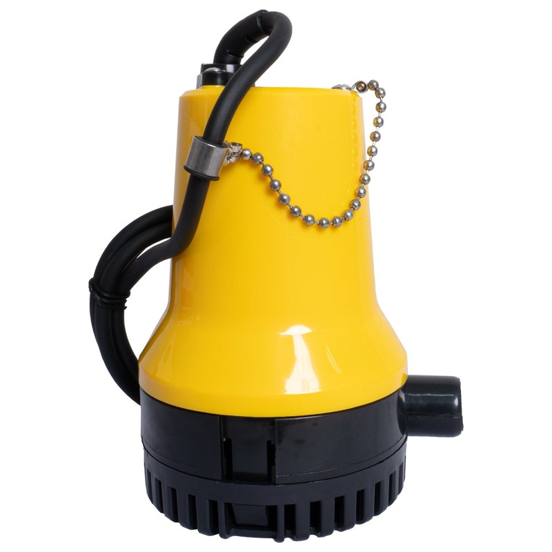 Máy bơm thả chìm mini SuperWin DC12V-Hộp đỏ chạy điện một chiều ắc quy 4 Máy bơm chìm SuperWin DC12v-hộp đỏ