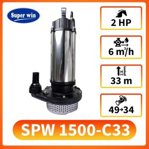 Máy bơm chìm SuperWin SPW 1500-C33