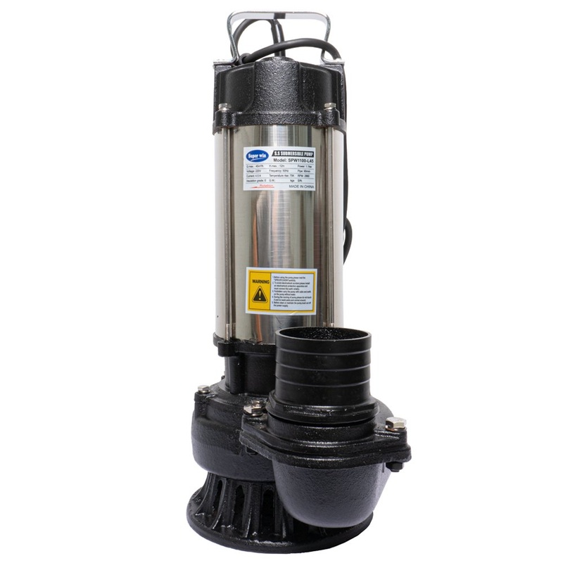 Máy bơm chìm SuperWin SPW-1500-L65 lưu lượng công nghiệp 2 Máy bơm chìm SuperWin SPW 1500-L65