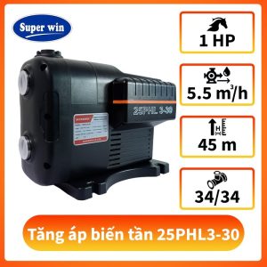 Máy bơm tăng áp SuperWin 25PHL 3-30